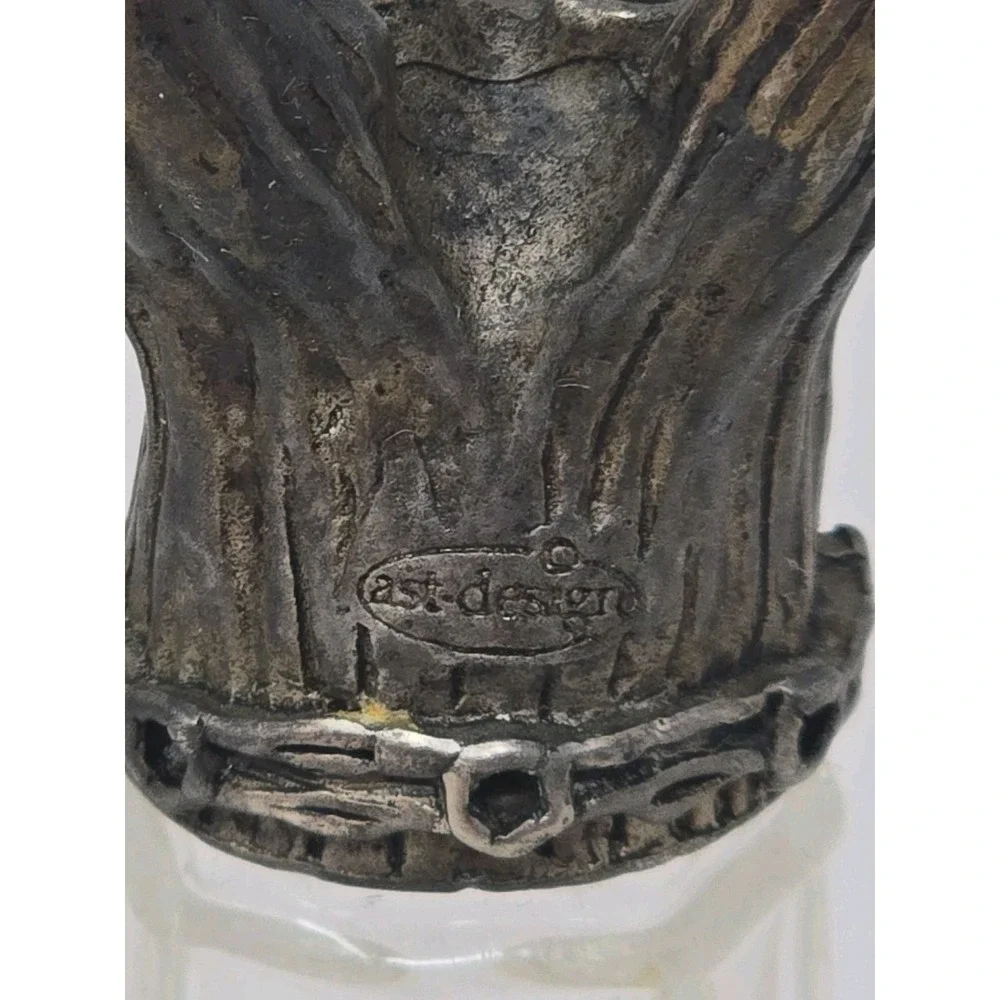 Cast Design Pewter Frog & Pig Head Salt & Pepper Shaker USA - 5